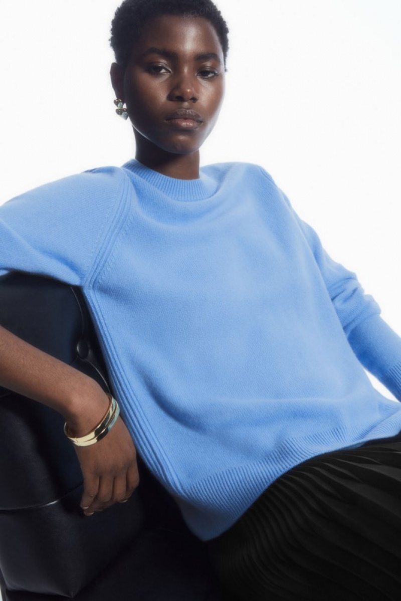 Black COS Pure Cashmere Sweater | LJ80-T8CG