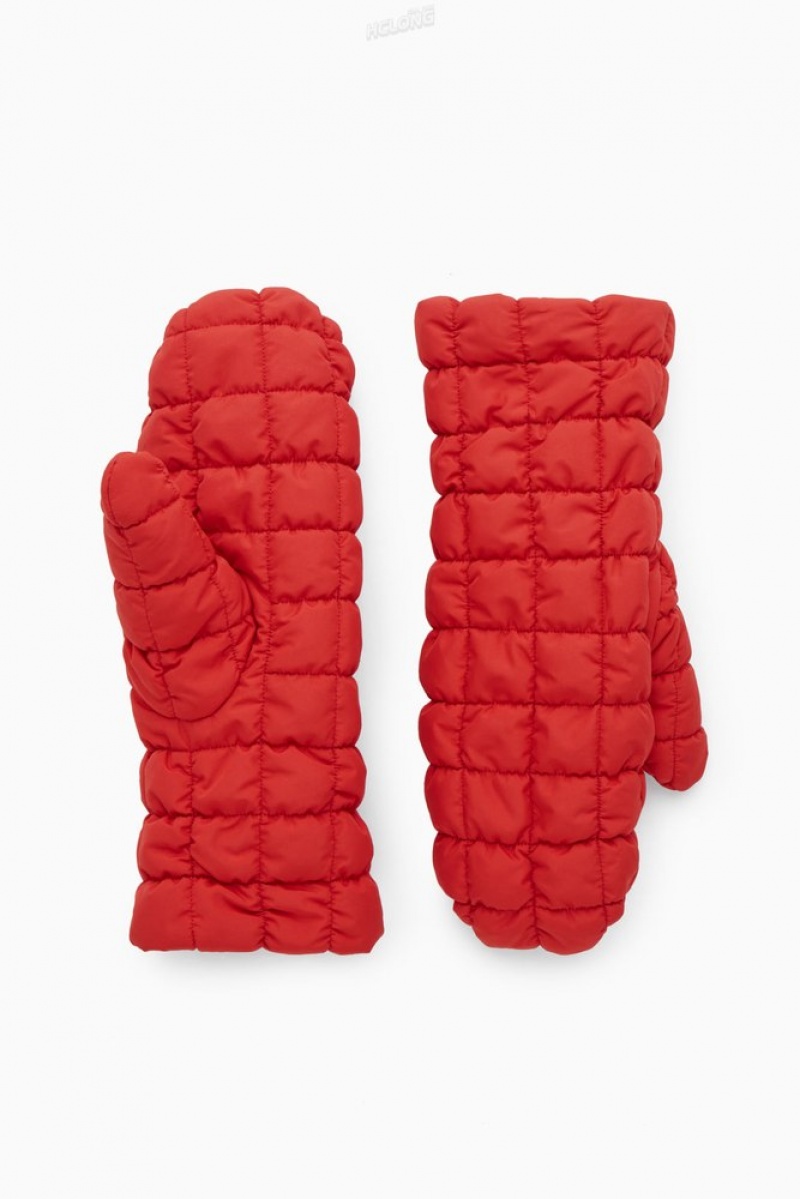 Black COS Quilted Mittens | JC29-K8KU