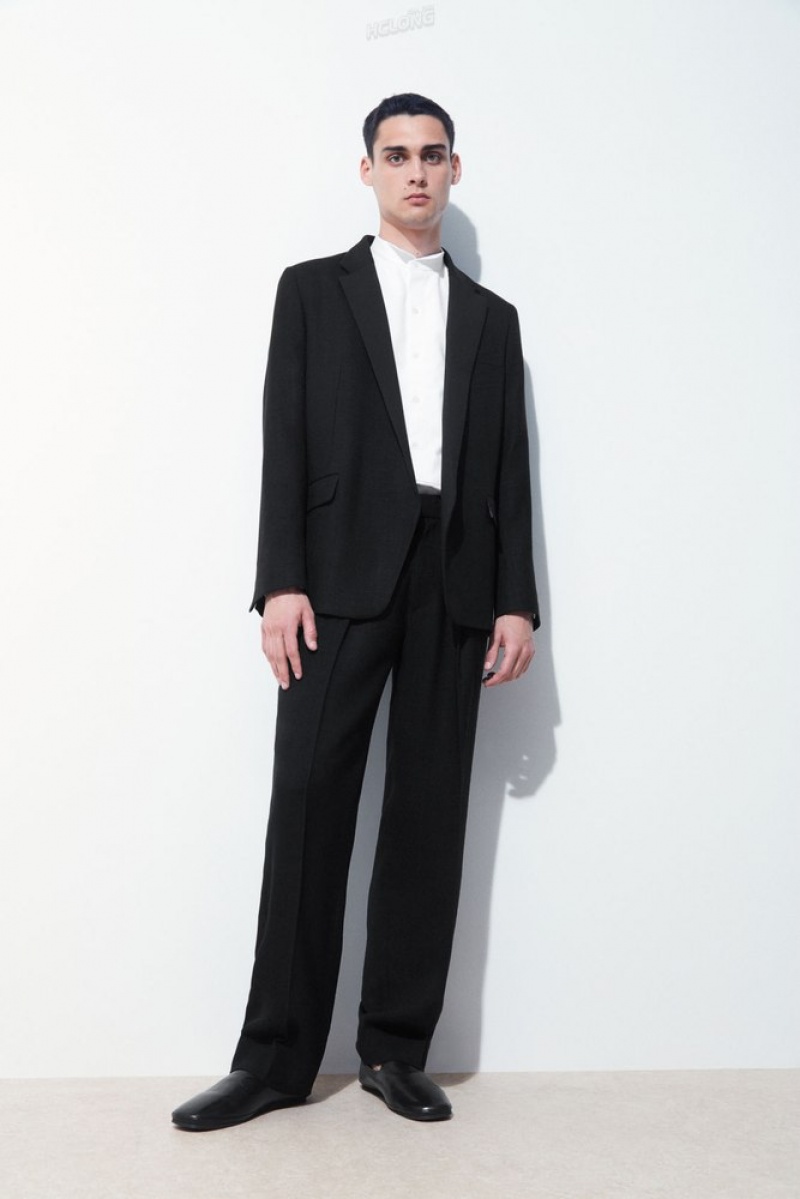 Black COS The Tuxedo Jacket | JX74-U6BZ