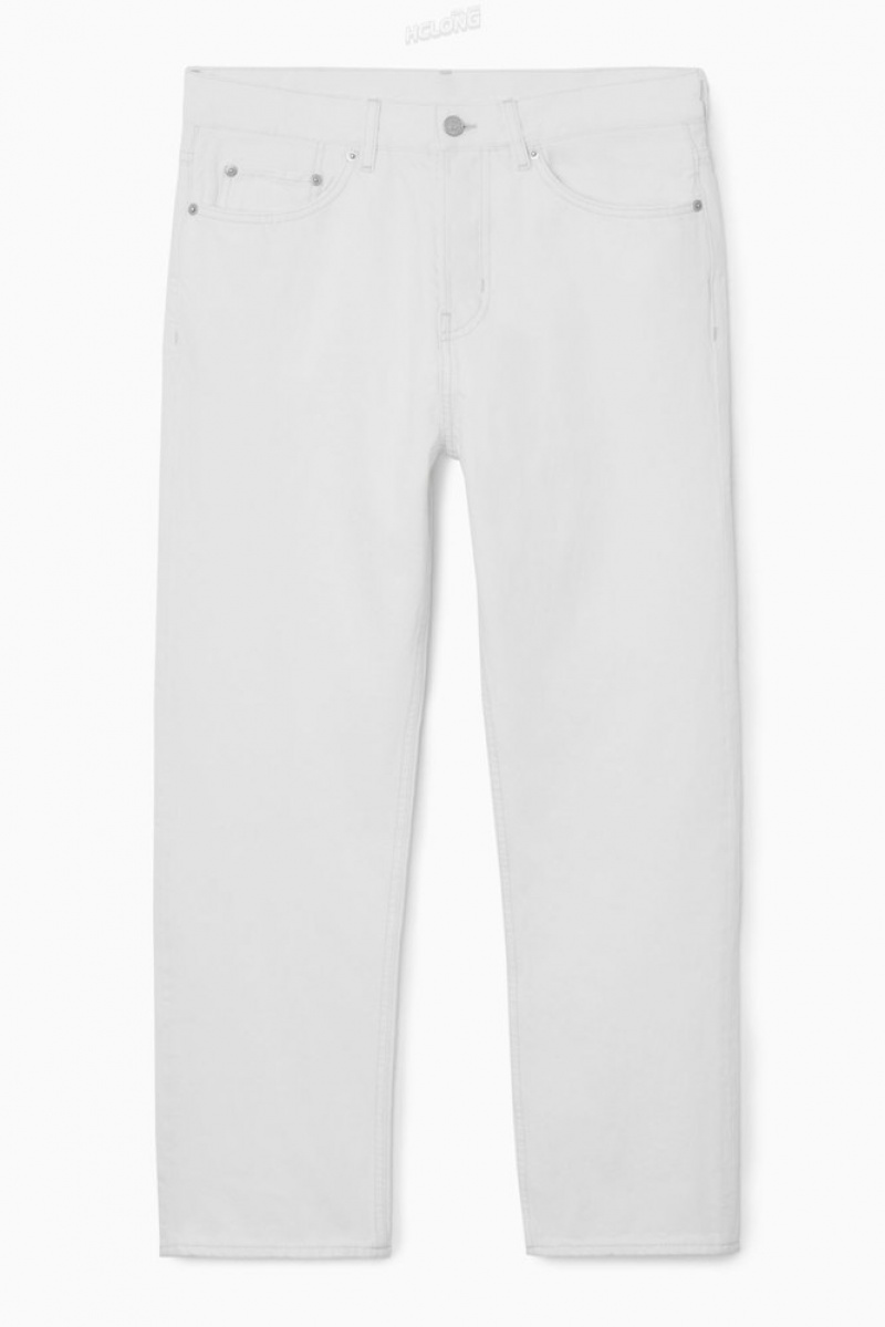 Cream COS Skim Jeans - Straight/Cropped | FL32-I4NM