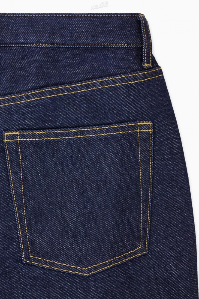 Dark Blue COS Spire Jeans - Bootcut | NG79-N4YZ