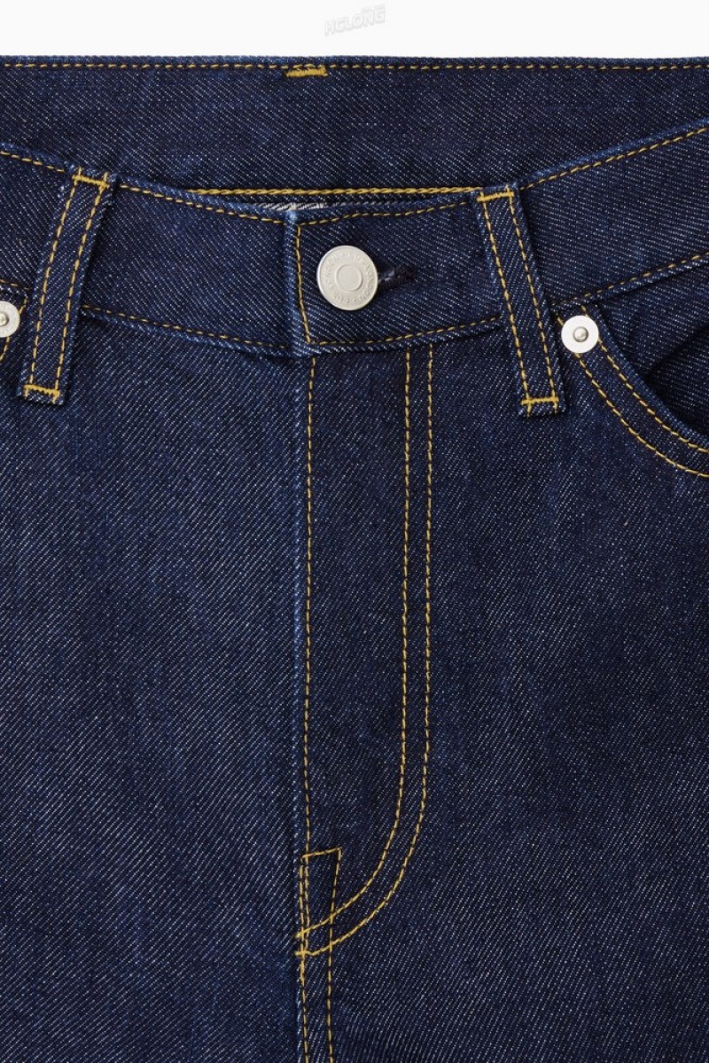 Dark Blue COS Spire Jeans - Bootcut | NG79-N4YZ