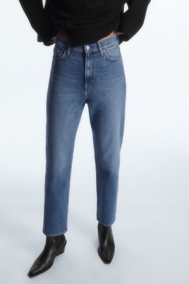 Dusty Blue COS Glide Jeans - Slim | JN59-O8FS