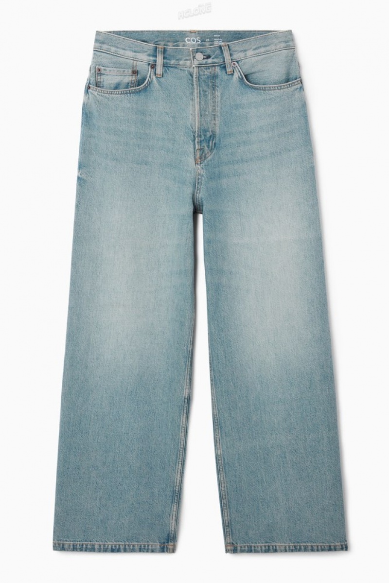 Light Blue COS Volume Jeans - Wide | JE10-H6RP