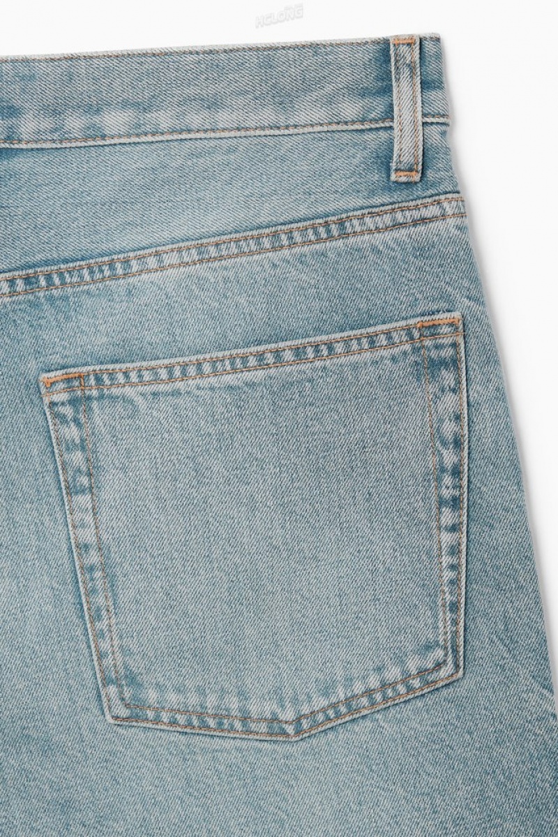 Light Blue COS Volume Jeans - Wide | JE10-H6RP