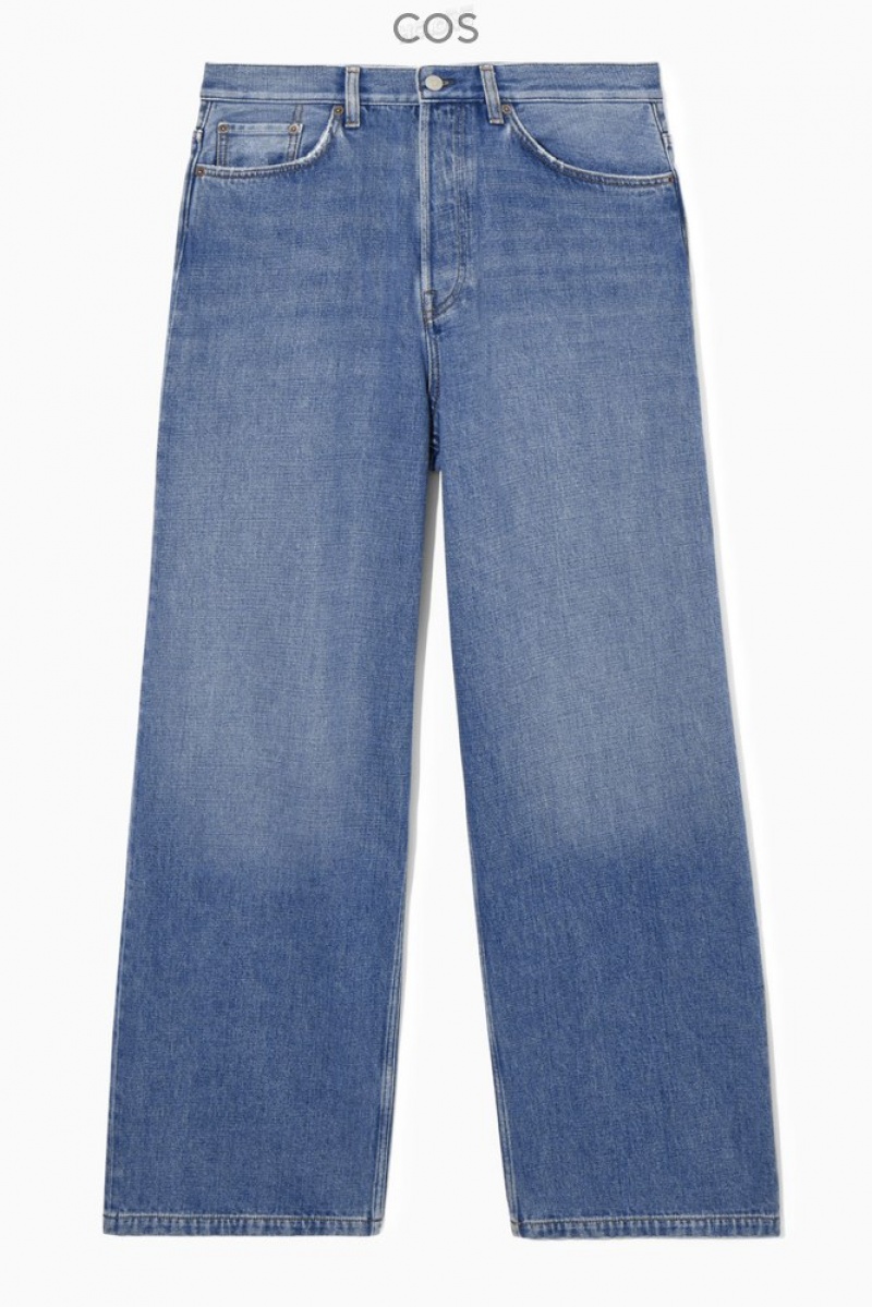 Light Blue COS Volume Jeans - Wide | UK97-D4WW