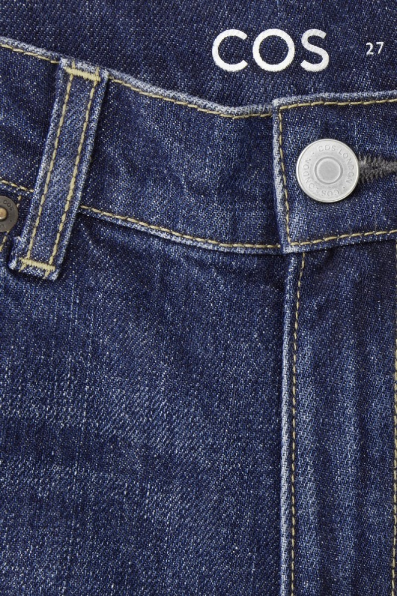 Medium Blue COS Symmetry Jeans - Straight | PV46-Q8EI