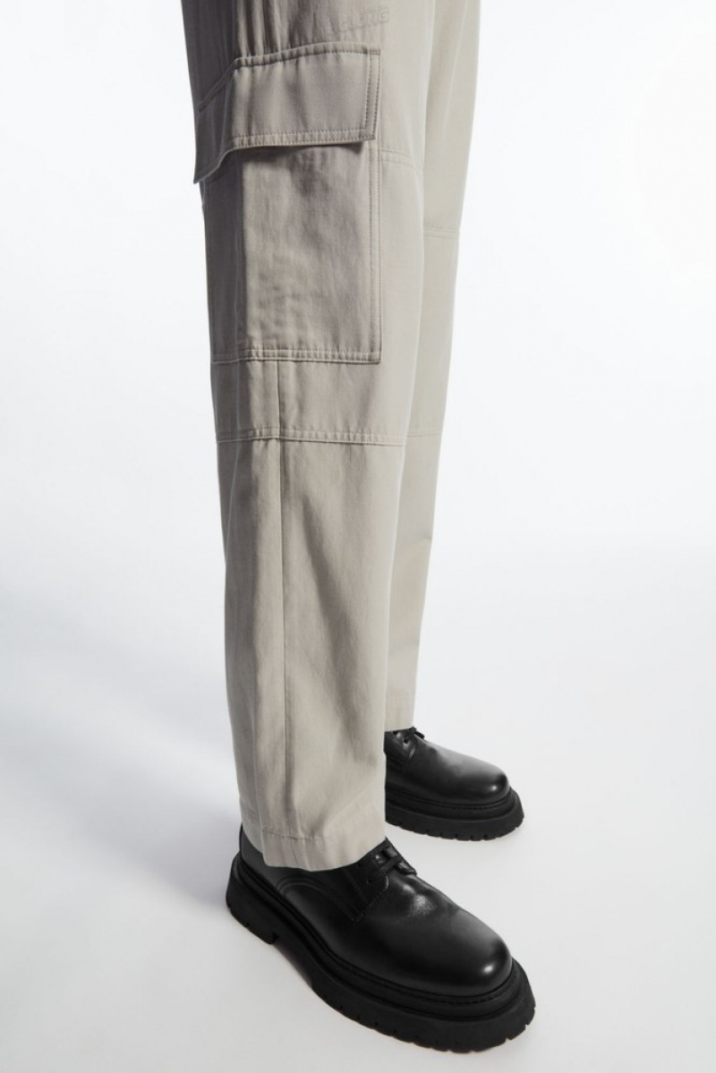 Navy COS Tapered Utility Pants | VN76-O5IJ