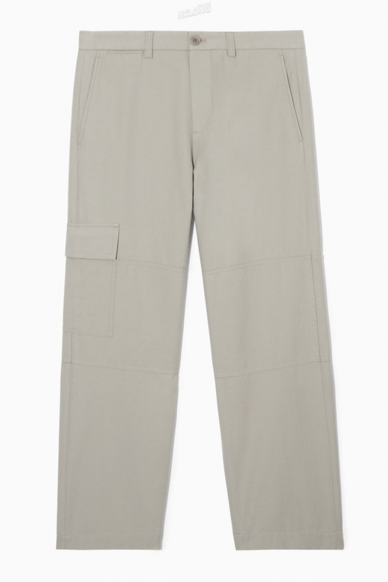 Navy COS Tapered Utility Pants | VN76-O5IJ