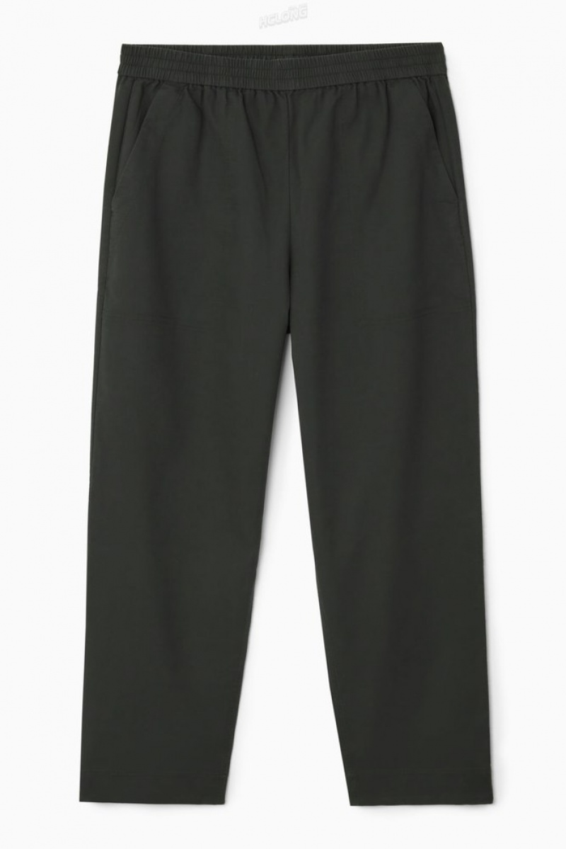 Off-White COS Elasticated Twill Pants | HD23-N0KR