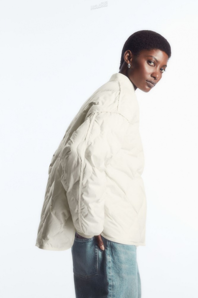 Off-White COS Oversized Quilted Liner Jacket | RI61-P7SR