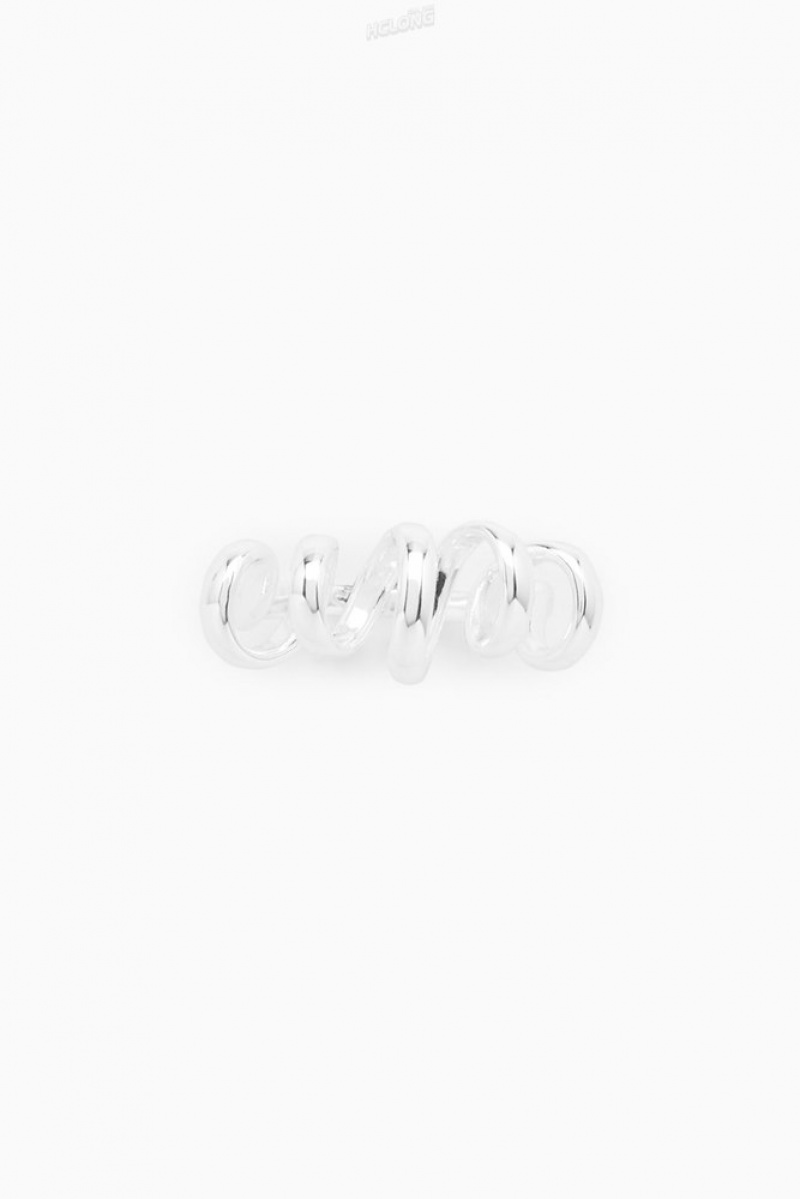 Silver COS Spiral Ring | NU40-K8RM