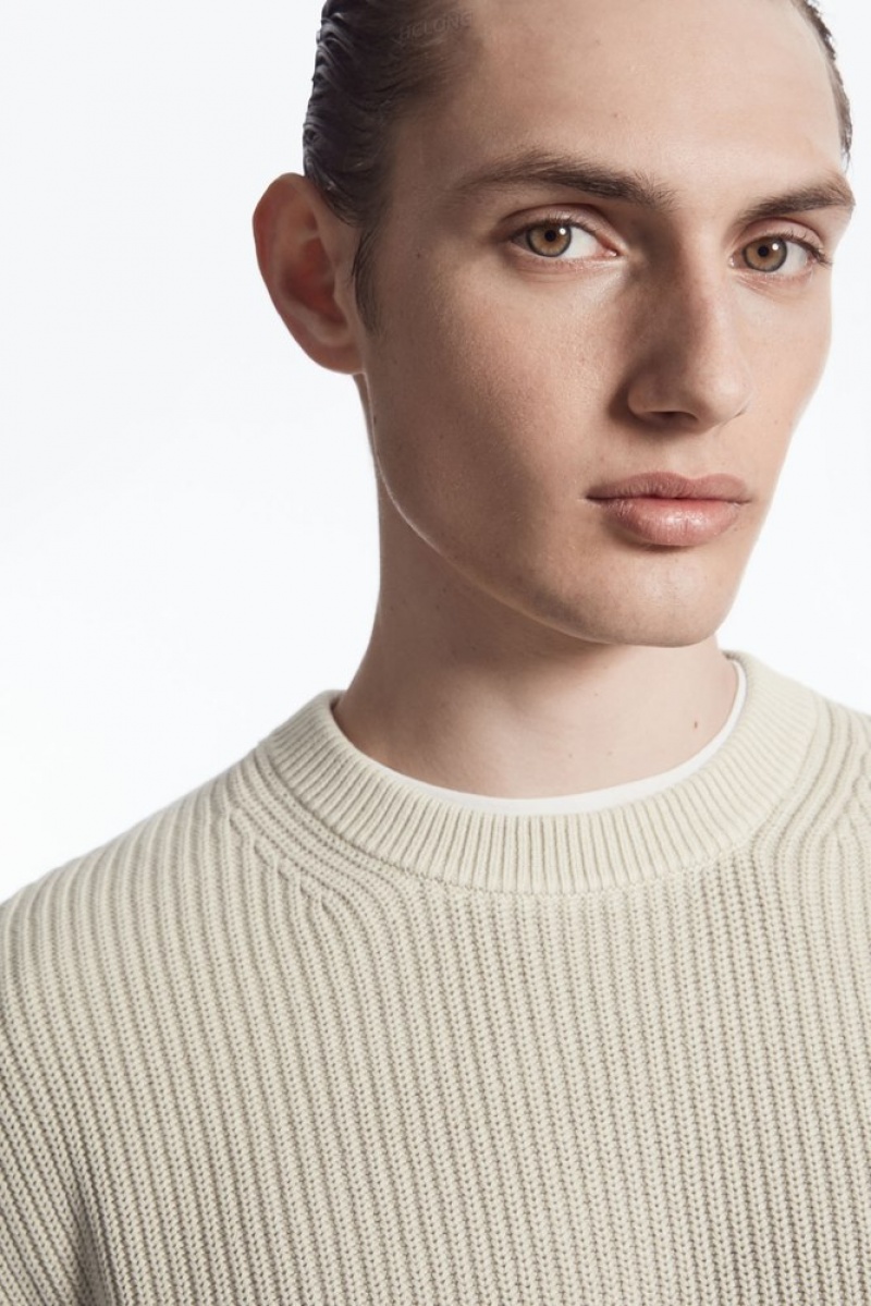 Stone COS Stone-Washed Knitted Jumper | XW44-C9IQ