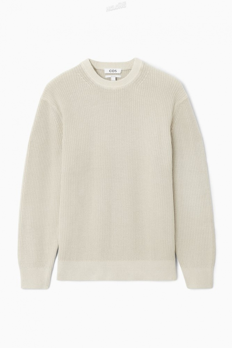 Stone COS Stone-Washed Knitted Jumper | XW44-C9IQ