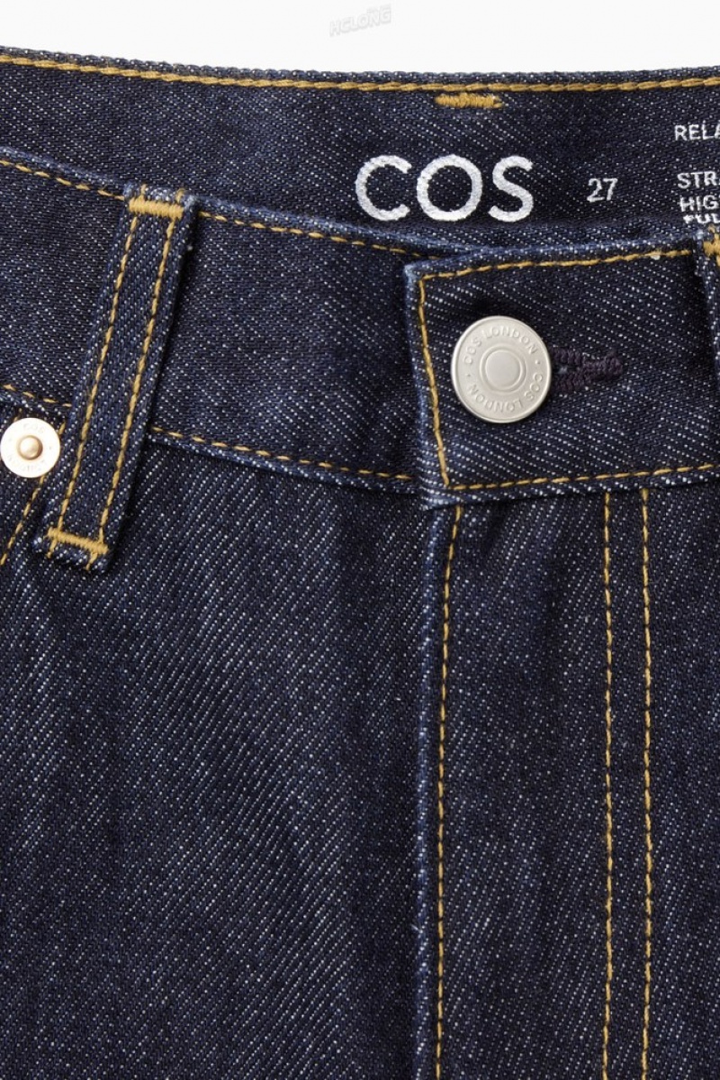 White COS Column Jeans - Straight | IH32-X9WY