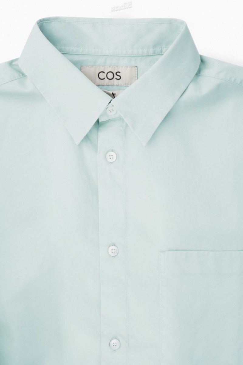 White COS Patch-Pocket Shirt - Regular | BX56-K9AC