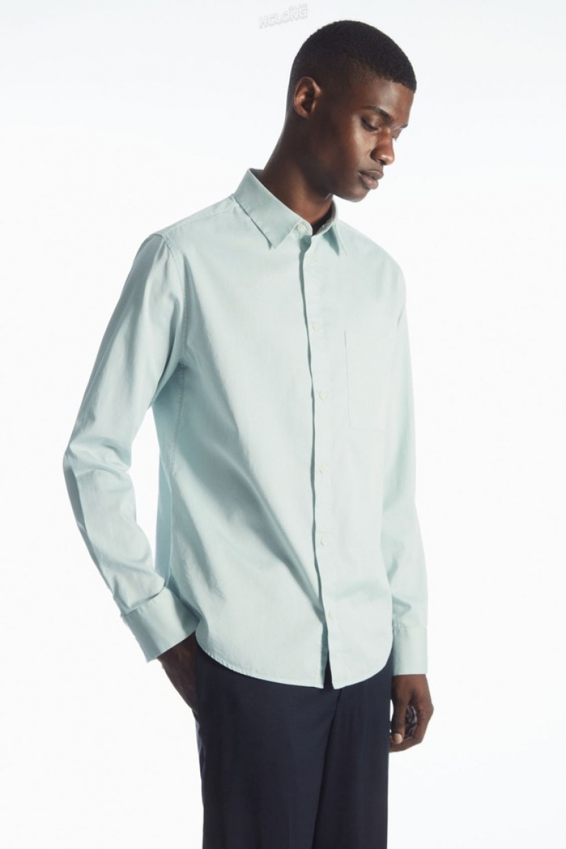 White COS Patch-Pocket Shirt - Regular | BX56-K9AC