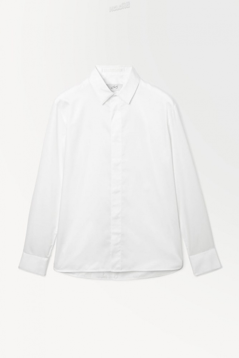 White COS The Essential Tailored Shirt | SY88-Y8PP