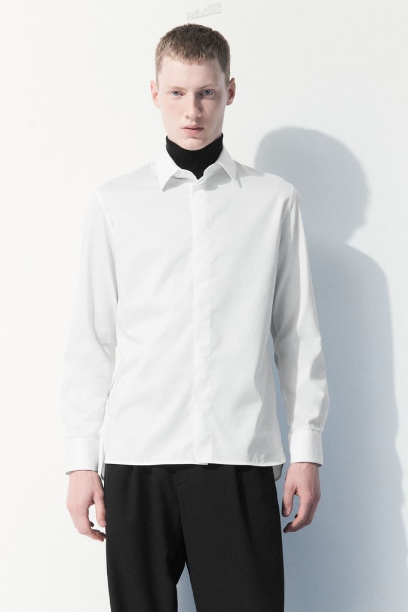 White COS The Essential Tailored Shirt | SY88-Y8PP